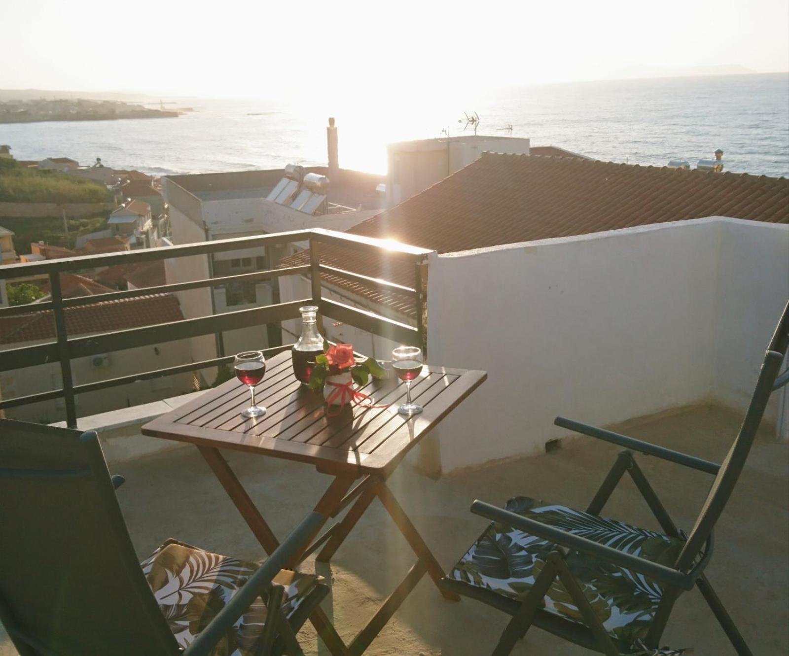 Sunny Family Apartment In Chania Close To The Sea エクステリア 写真