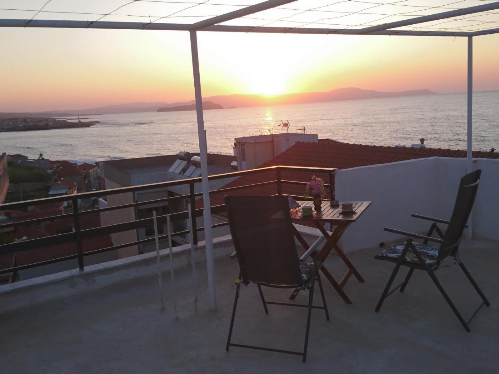 Sunny Family Apartment In Chania Close To The Sea エクステリア 写真