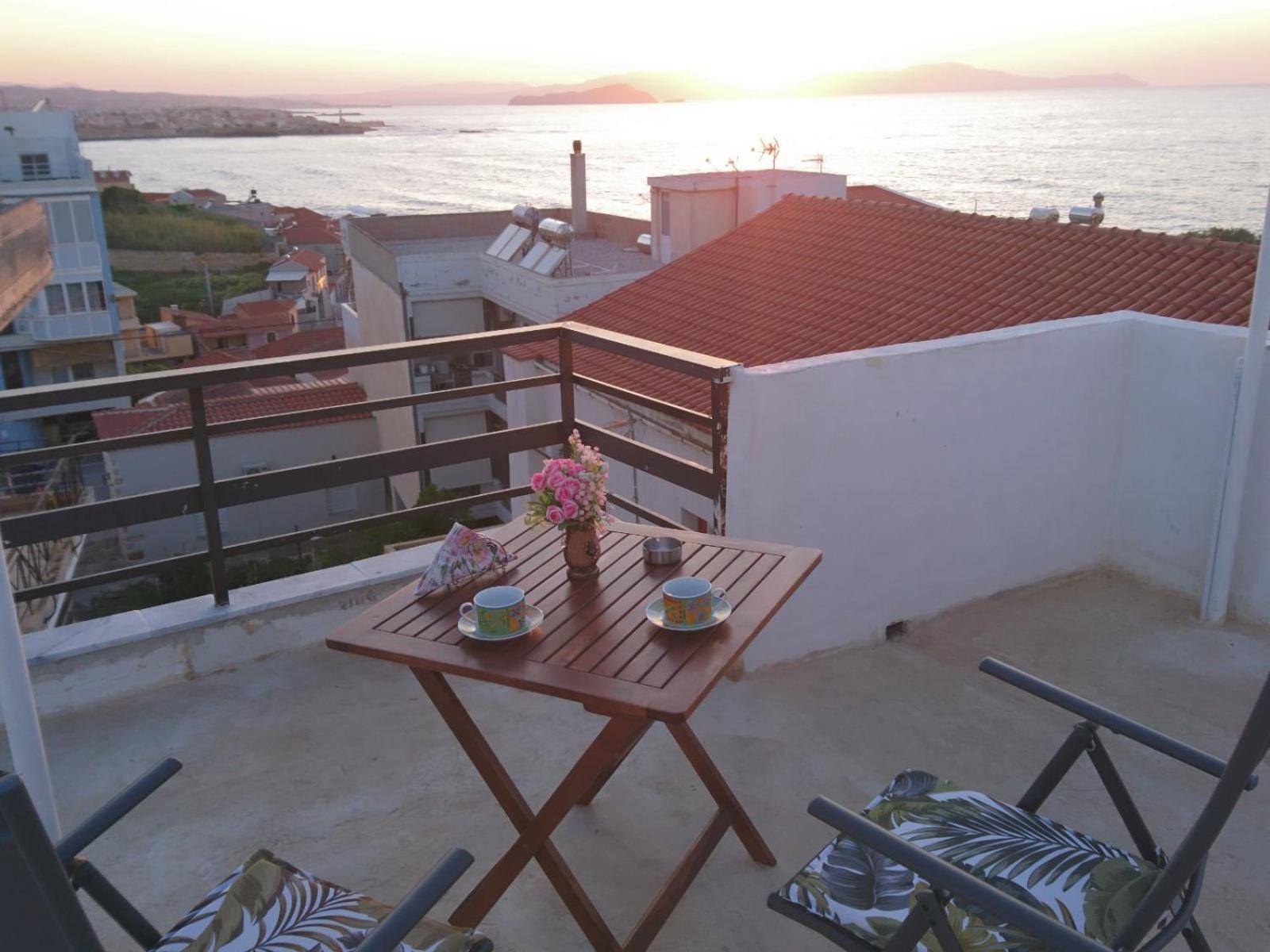 Sunny Family Apartment In Chania Close To The Sea エクステリア 写真